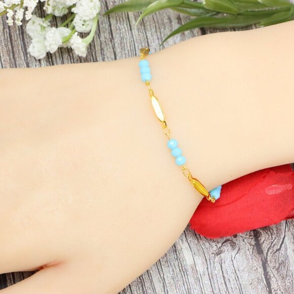 "Trendy Handmade Bracelet – A Stylish Gift for Women & Girls, MAR091131 - Picture 10 of 10